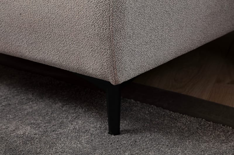 Rebelo Bäddsoffa med divan - Grå - Möbler - Soffa - Bäddsoffa - Hörnbäddsoffa