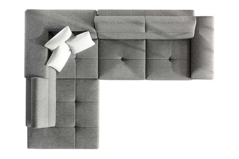 Reginia 3-sits Hörnbäddsoffa NO_BRAND White - Möbler - Soffa - Bäddsoffa - Hörnbäddsoffa