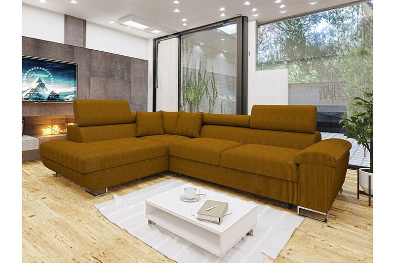 Reginia 3-sits Hörnbäddsoffa - Möbler - Soffa - Bäddsoffa - Hörnbäddsoffa