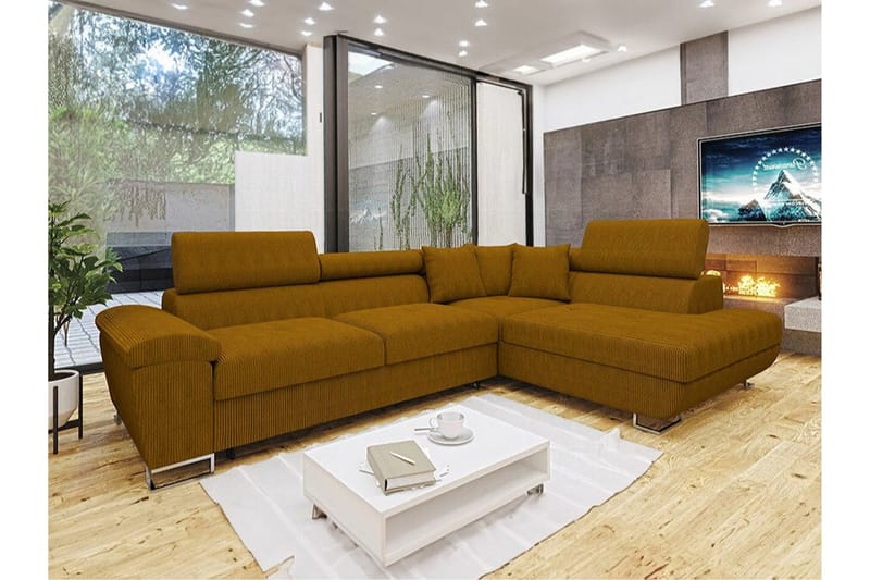 Reginia 3-sits Hörnbäddsoffa - Möbler - Soffa - Bäddsoffa - Hörnbäddsoffa