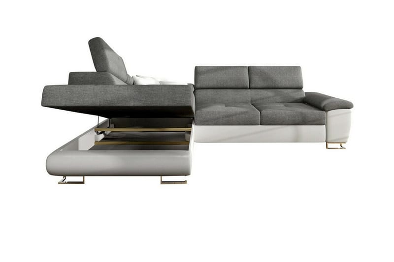 Reginia 4-sits Hörnbäddsoffa Light green - Möbler - Soffa - Bäddsoffa - Hörnbäddsoffa