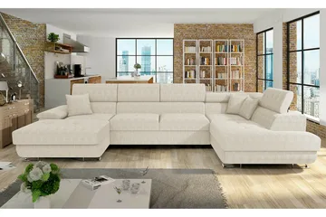 Reginia 4-sits Hörnbäddsoffa - Möbler - Soffa - Bäddsoffa - Hörnbäddsoffa