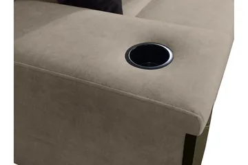 Seginus Hörnbäddsoffa m. Divan 5-sits 268x127 - Beige - Möbler - Soffa - Bäddsoffa - Hörnbäddsoffa