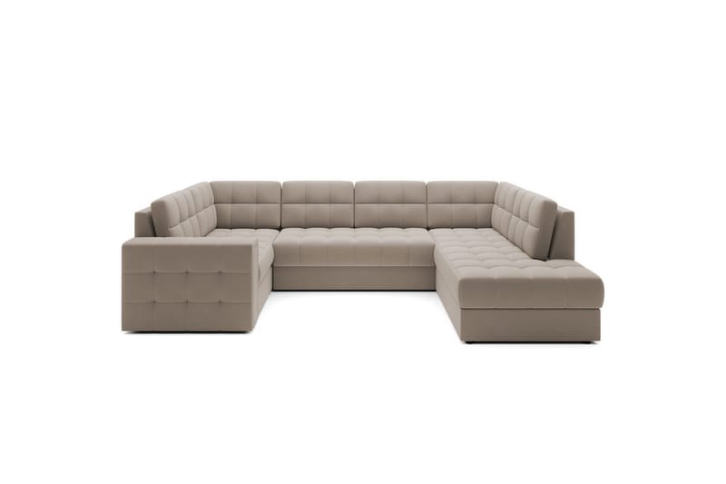 Sektionssoffa Eltap Blewett 299x198x82 cm, Sola 18, Beige, Höger