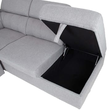 Hörnbäddsoffa Selmar Höger - Grå - Möbler - Soffa - Bäddsoffa - Hörnbäddsoffa