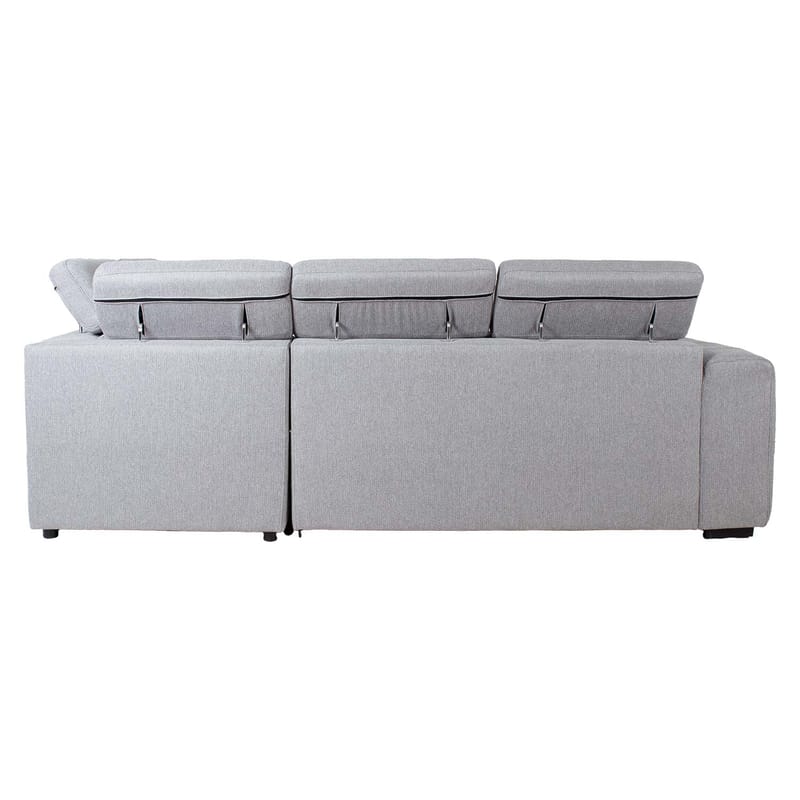 Hörnbäddsoffa Selmar Höger - Grå - Möbler - Soffa - Bäddsoffa - Hörnbäddsoffa