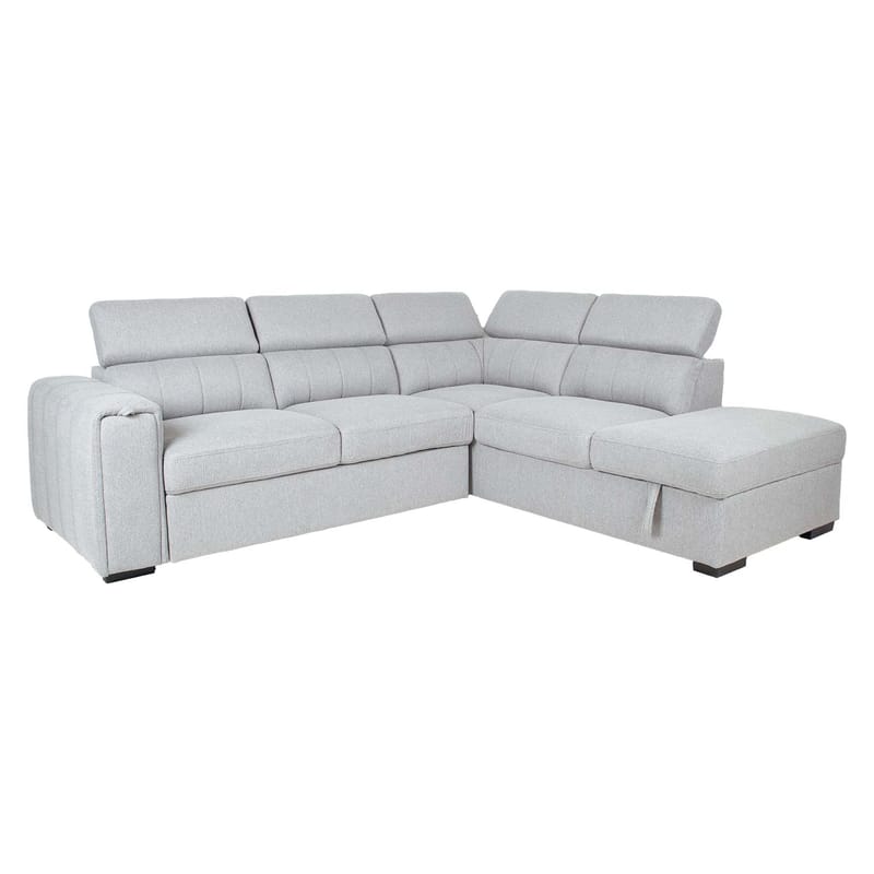 Hörnbäddsoffa Selmar Höger - Grå - Möbler - Soffa - Bäddsoffa - Hörnbäddsoffa