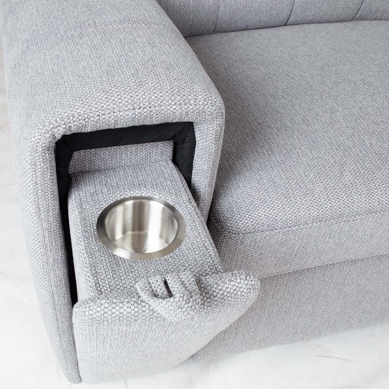 Hörnbäddsoffa Selmar Höger - Grå - Möbler - Soffa - Bäddsoffa - Hörnbäddsoffa