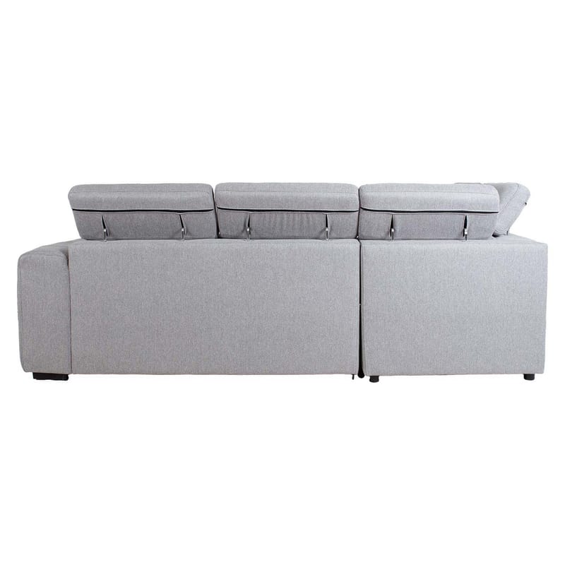 Hörnbäddsoffa Selmar Vänster - Grå - Möbler - Soffa - Bäddsoffa - Bäddsoffa längsbäddad