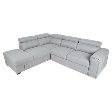 Hörnbäddsoffa Selmar Vänster - Grå - Möbler - Soffa - Bäddsoffa - Bäddsoffa längsbäddad