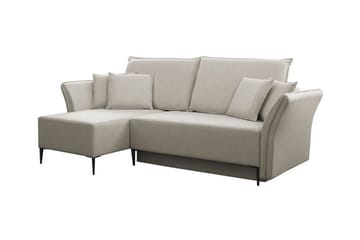 Staffin 3-sits Hörnbäddsoffa beige - Möbler - Soffa - Bäddsoffa - Hörnbäddsoffa