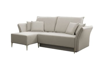 Staffin 3-sits Hörnbäddsoffa beige - Möbler - Soffa - Bäddsoffa - Hörnbäddsoffa