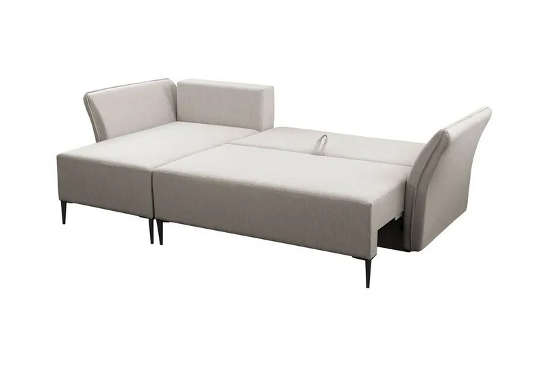 Staffin 3-sits Hörnbäddsoffa beige - Möbler - Soffa - Bäddsoffa - Hörnbäddsoffa