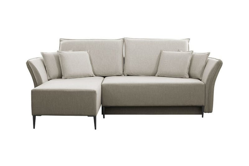 Staffin 3-sits Hörnbäddsoffa beige - Möbler - Soffa - Bäddsoffa - Hörnbäddsoffa