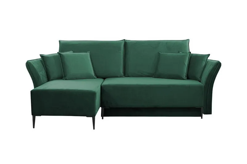 Staffin 3-sits Hörnbäddsoffa Dark green - Möbler - Soffa - Bäddsoffa - Hörnbäddsoffa
