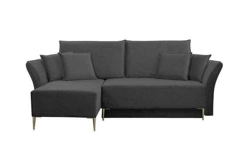 Staffin 3-sits Hörnbäddsoffa Dark grey - Möbler - Soffa - Bäddsoffa - Hörnbäddsoffa