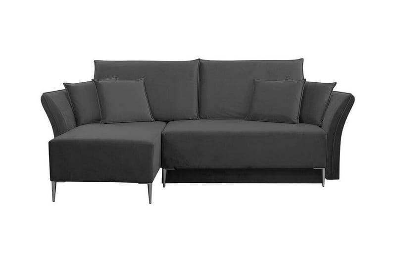 Staffin 3-sits Hörnbäddsoffa Dark grey - Möbler - Soffa - Bäddsoffa - Bäddsoffa divan