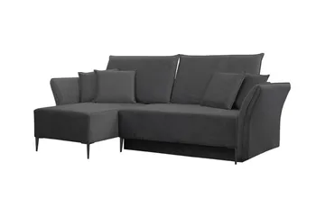 Staffin 3-sits Hörnbäddsoffa Dark grey - Möbler - Soffa - Bäddsoffa - Hörnbäddsoffa