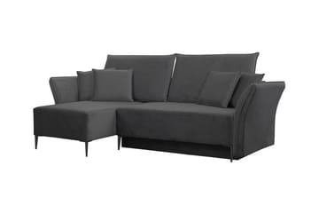 Staffin 3-sits Hörnbäddsoffa Dark grey - Möbler - Soffa - Bäddsoffa - Hörnbäddsoffa