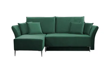 Staffin 3-sits Hörnbäddsoffa Green - Möbler - Soffa - Bäddsoffa - Hörnbäddsoffa