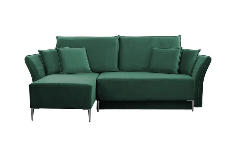 Staffin 3-sits Hörnbäddsoffa Green - Möbler - Soffa - Bäddsoffa - Hörnbäddsoffa
