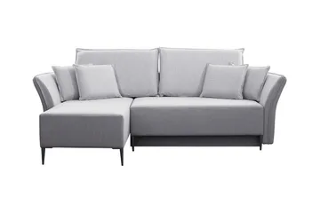 Staffin 3-sits Hörnbäddsoffa Light grey/Dark grey - Möbler - Soffa - Bäddsoffa - Bäddsoffa divan