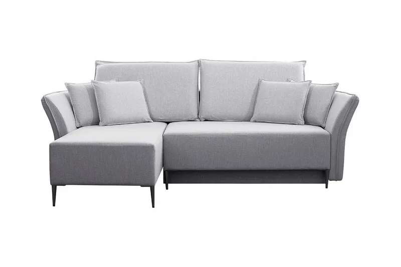 Staffin 3-sits Hörnbäddsoffa Light grey/Dark grey - Möbler - Soffa - Bäddsoffa - Bäddsoffa divan