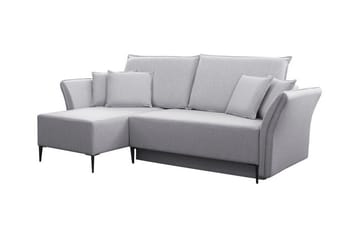 Staffin 3-sits Hörnbäddsoffa Light grey/Dark grey - Möbler - Soffa - Bäddsoffa - Bäddsoffa divan