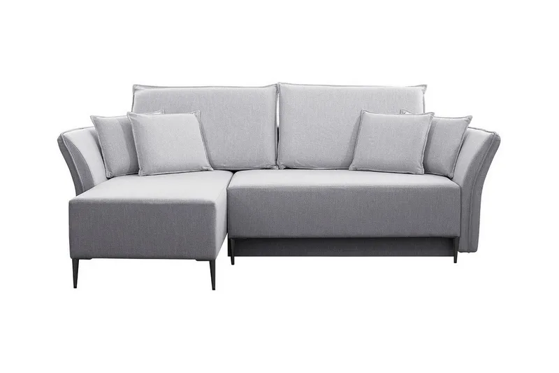 Staffin 3-sits Hörnbäddsoffa Light grey/Dark grey - Möbler - Soffa - Bäddsoffa - Hörnbäddsoffa