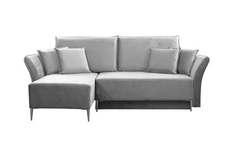 Staffin 3-sits Hörnbäddsoffa Ljusgrå - Möbler - Soffa - Bäddsoffa - Hörnbäddsoffa