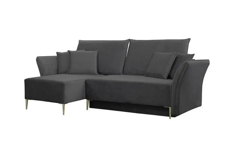 Staffin 3-sits Hörnbäddsoffa NO_BRAND Dark grey
