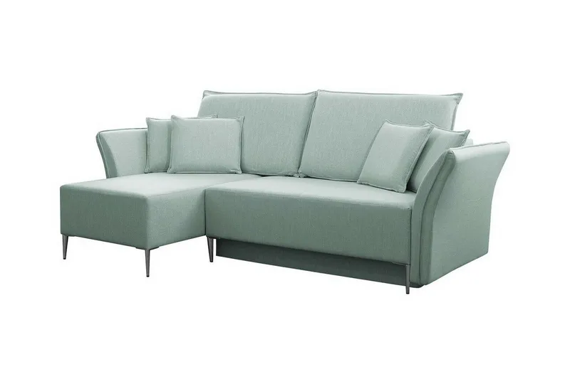 Staffin 3-sits Hörnbäddsoffa NO_BRAND Light green/Green/Mint