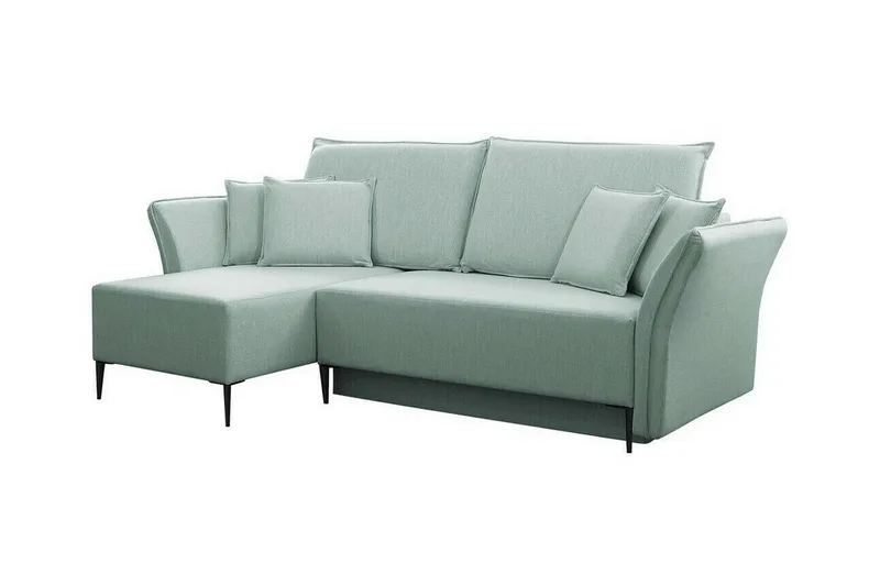 Staffin 3-sits Hörnbäddsoffa NO_BRAND Light green/Green/Mint