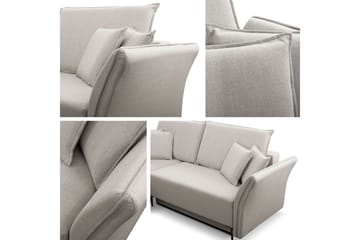 Staffin 3-sits Hörnbäddsoffa NO_BRAND Pink - Möbler - Soffa - Bäddsoffa - Bäddsoffa divan