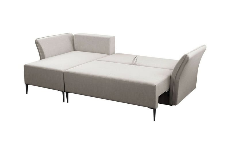 Staffin 3-sits Hörnbäddsoffa NO_BRAND Pink - Möbler - Soffa - Bäddsoffa - Bäddsoffa divan