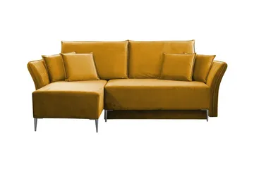 Staffin 3-sits Hörnbäddsoffa Yellow - Möbler - Soffa - Bäddsoffa - Hörnbäddsoffa