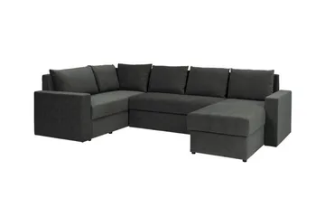 Staffin 4-sits Hörnbäddsoffa Dark grey - Möbler - Soffa - Bäddsoffa - Hörnbäddsoffa