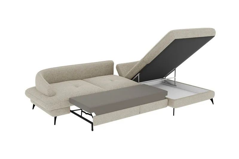 Telford 3-sits Hörnbäddsoffa - Möbler - Soffa - Bäddsoffa - Bäddsoffa divan
