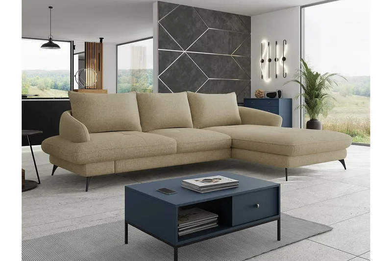 Telford 3-sits Hörnbäddsoffa - Möbler - Soffa - Bäddsoffa - Hörnbäddsoffa