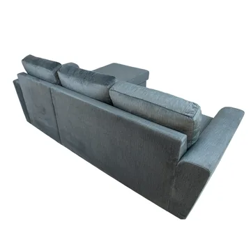 Hörnbäddsoffa Tjörnö - Grön sammet - Möbler - Soffa - Bäddsoffa - Hörnbäddsoffa
