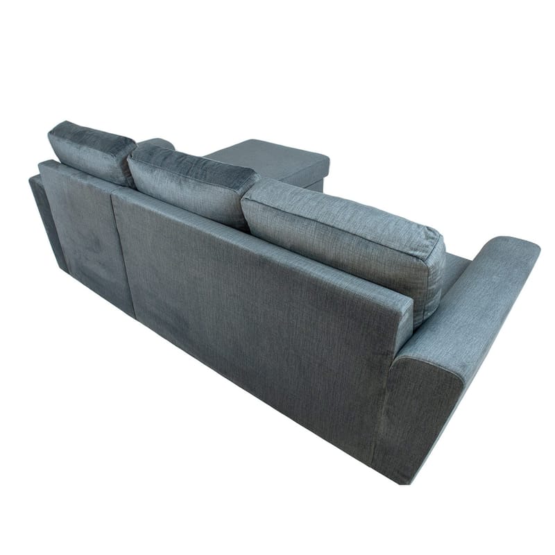Hörnbäddsoffa Tjörnö - Grön sammet - Möbler - Soffa - Bäddsoffa - Hörnbäddsoffa
