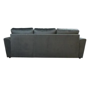 Hörnbäddsoffa Tjörnö - Grön sammet - Möbler - Soffa - Bäddsoffa - Hörnbäddsoffa