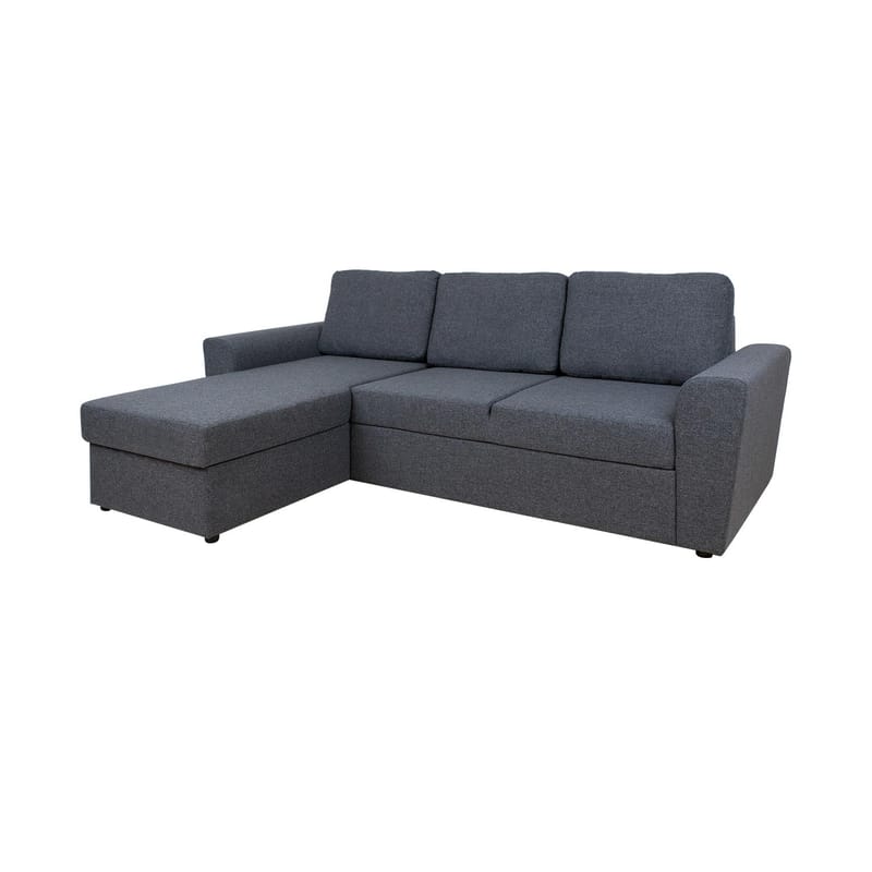 Hörnbäddsoffa Tjörnö - Mörkgrå - Möbler - Soffa - Bäddsoffa - Hörnbäddsoffa