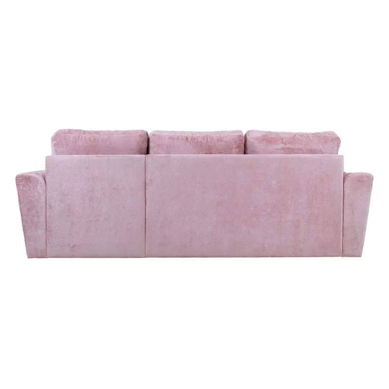 Hörnbäddsoffa Tjörnö - Rosa - Möbler - Soffa - Bäddsoffa - Bäddsoffa längsbäddad