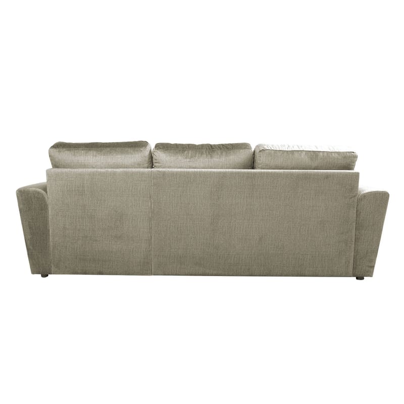 Hörnbäddsoffa Tjörnö sammet - beige sammet - Möbler - Soffa - Bäddsoffa - Bäddsoffa längsbäddad