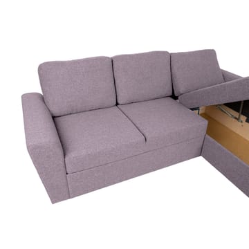 Hörnbäddsoffa Tjörnö - Vintage rosa - Möbler - Soffa - Bäddsoffa - Hörnbäddsoffa