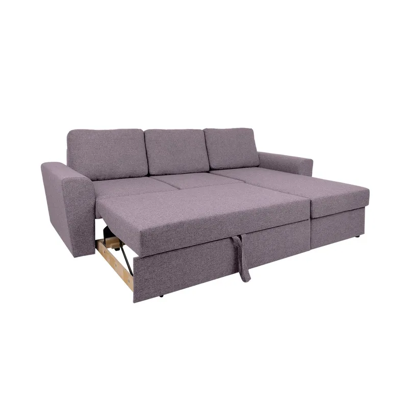 Hörnbäddsoffa Tjörnö - Vintage rosa - Möbler - Soffa - Bäddsoffa - Hörnbäddsoffa
