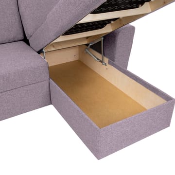 Hörnbäddsoffa Tjörnö - Vintage rosa - Möbler - Soffa - Bäddsoffa - Hörnbäddsoffa