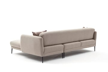 Wenus Divanbäddsoffa 3-sits - Beige - Möbler - Soffa - Divansoffa & schäslongsoffa - 3 sits soffa med divan