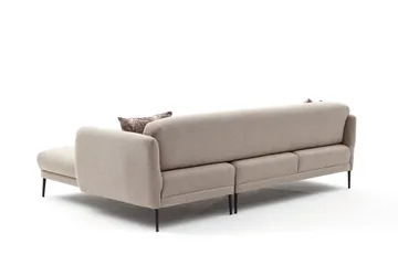Wenus Divanbäddsoffa 3-sits - Beige - Möbler - Soffa - Divansoffa & schäslongsoffa - 3 sits soffa med divan